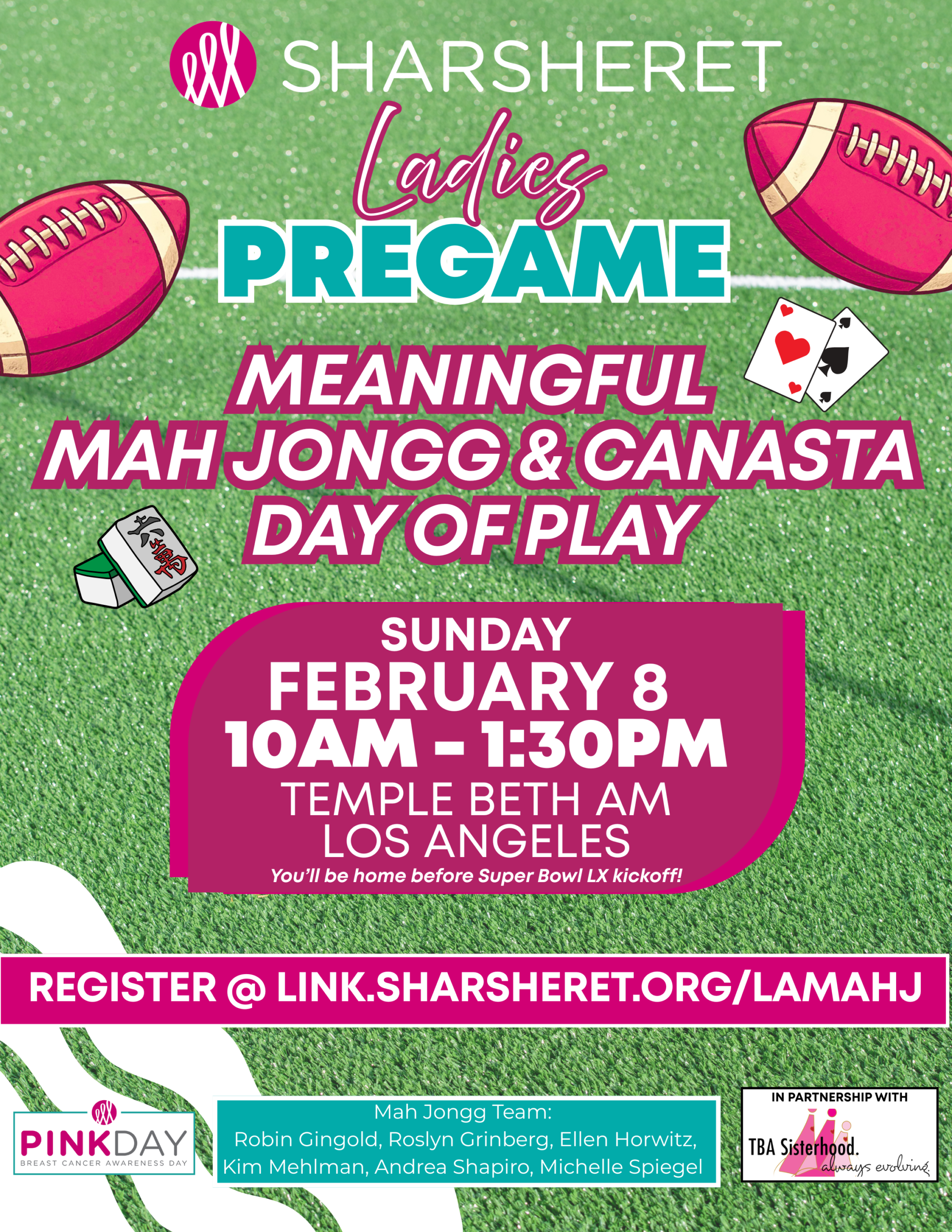 Meaningful MahJong Pre-Game with Sharsheret