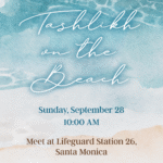 Tashlikh on the Beach