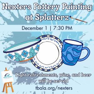 Nexters Pre Hanukkah Craft Night Event at Splatterz