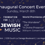 Foundation for New Jewish Music Concert