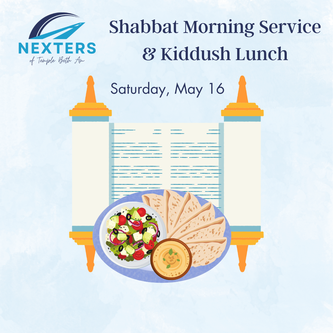 Nexters Shabbat Morning Service and Kiddush Lunch