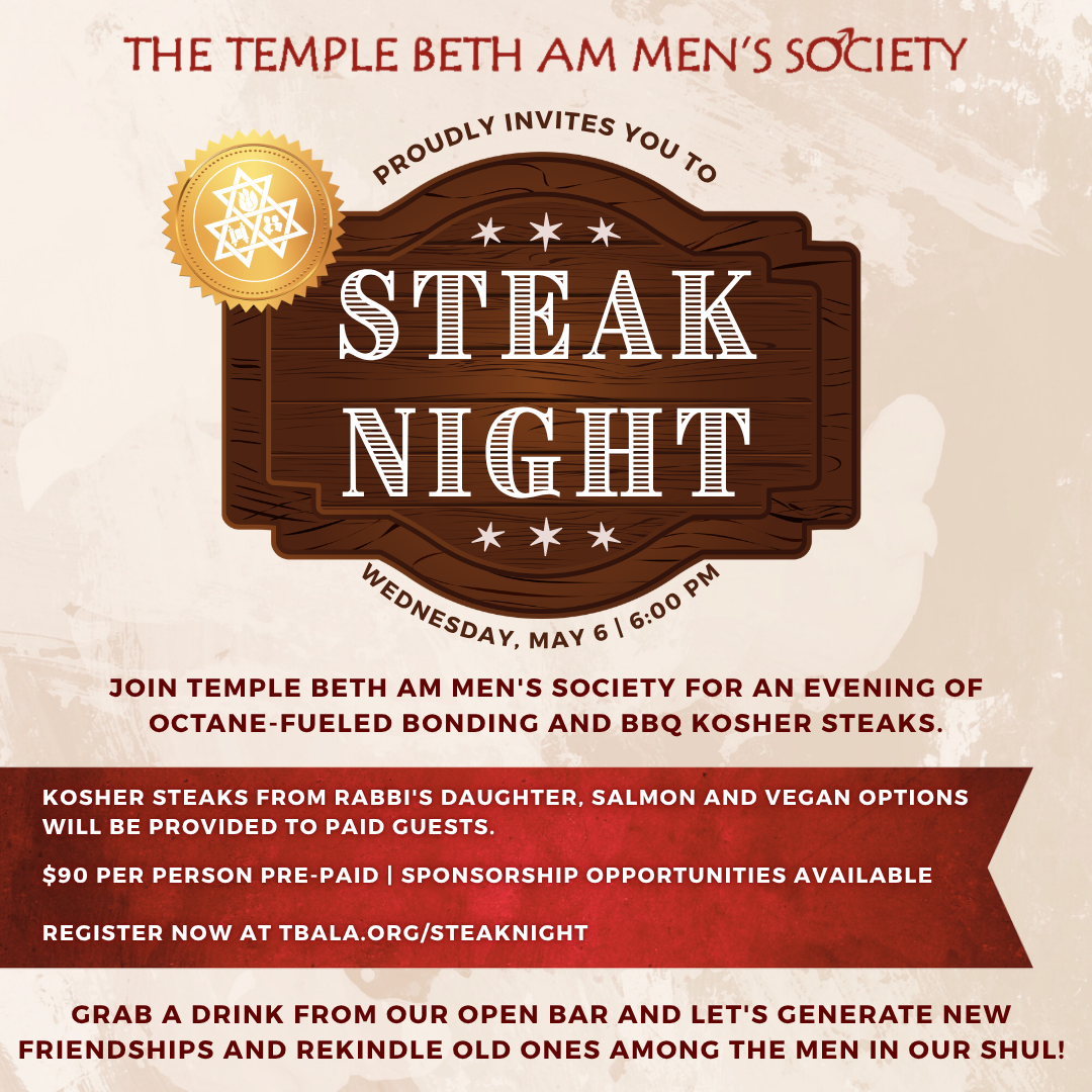 Men's Society: Steak Night
