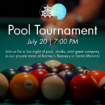 20s-30s Pool Tournament